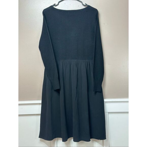 Sundance Jillian Sweater Long Sleeve Merino Wool Blend Silk Fall Women's Dress M - Picture 9 of 10